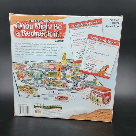 Jeff Foxworthy’s You Might Be A Redneck If… Game. Brand New Factory Sealed - Picture 3 of 9